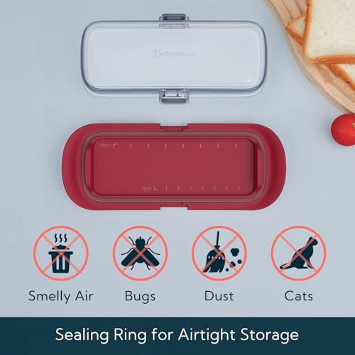 KITCHENDAO One-Press Airtight Butter Dish