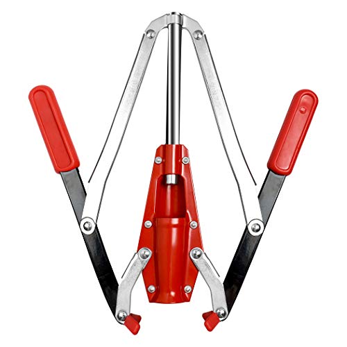 Wine Bottle Double Lever Hand Corker, For Standard Wine, Belgian Beer, And Synthetic Plastic Corks, With 20 Count Wine Corks #TOP1