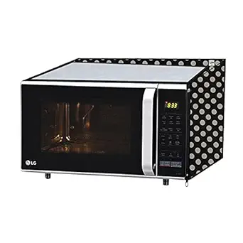 KingMatters Microwave Oven Cover for LG 32 Litre Convection Microwave Oven MC3286BRUM KM13
