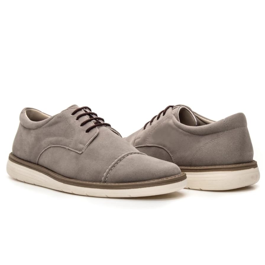 Sapato Oxford Maculino Derby Loafer Sneaker Camurça Napa Soft Premium Antiderrapante Palmilha Anatômica PU Gel Estilo Esporte Fino Confortável Casual Social em promoção! Veja a oferta e mais achadinhos de Sapatos 2 Hoje é o melhor dia para comprar Sapato Oxford Maculino Derby Loafer Sneaker Camurça Napa Soft Premium Antiderrapante Palmilha Anatômica PU Gel Estilo Esporte Fino Confortável Casual Social com aquele preço maroto! Promoção! Aproveite a oferta! 2