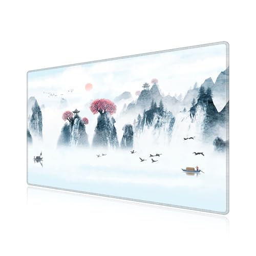Tapis de Souris XXL LL-COEUR : Plus de Manque de Place ni de Glisse Qui Accroche