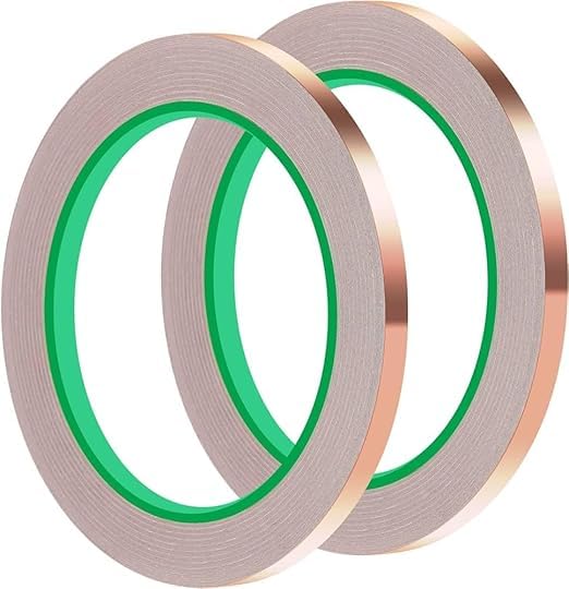 AR Single Sided Copper Tape with Conductive Adhesive for Electric Guitar (Size-6mm X 5Meter) Festival Decorating Items/Home Decor Products - Pack of 2-image-26