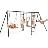 Hapfan 5-in-1 Playground Set with Monkey Bars