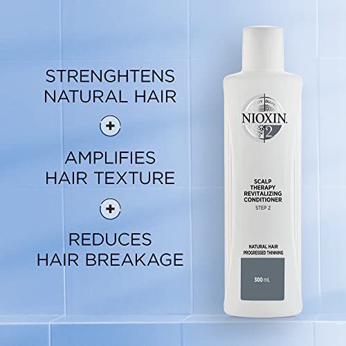 Nioxin 3-Part System | System 2 | Natural Hair with Progressed Thinning Hair Treatment | Scalp Therapy | Hair Thickening Treatment - Image 3