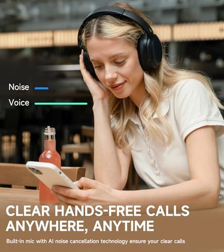 Edifier W800BT Pro Wireless Over-Ear Noise-Cancelling Headphones - Thumbnail 4