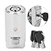 Lybunair Zinc Alloy Chrome Single Opening Key Vending Machine Lock Cylinder for Automatic Selling Machines, Industrial Tank, and Safe Box