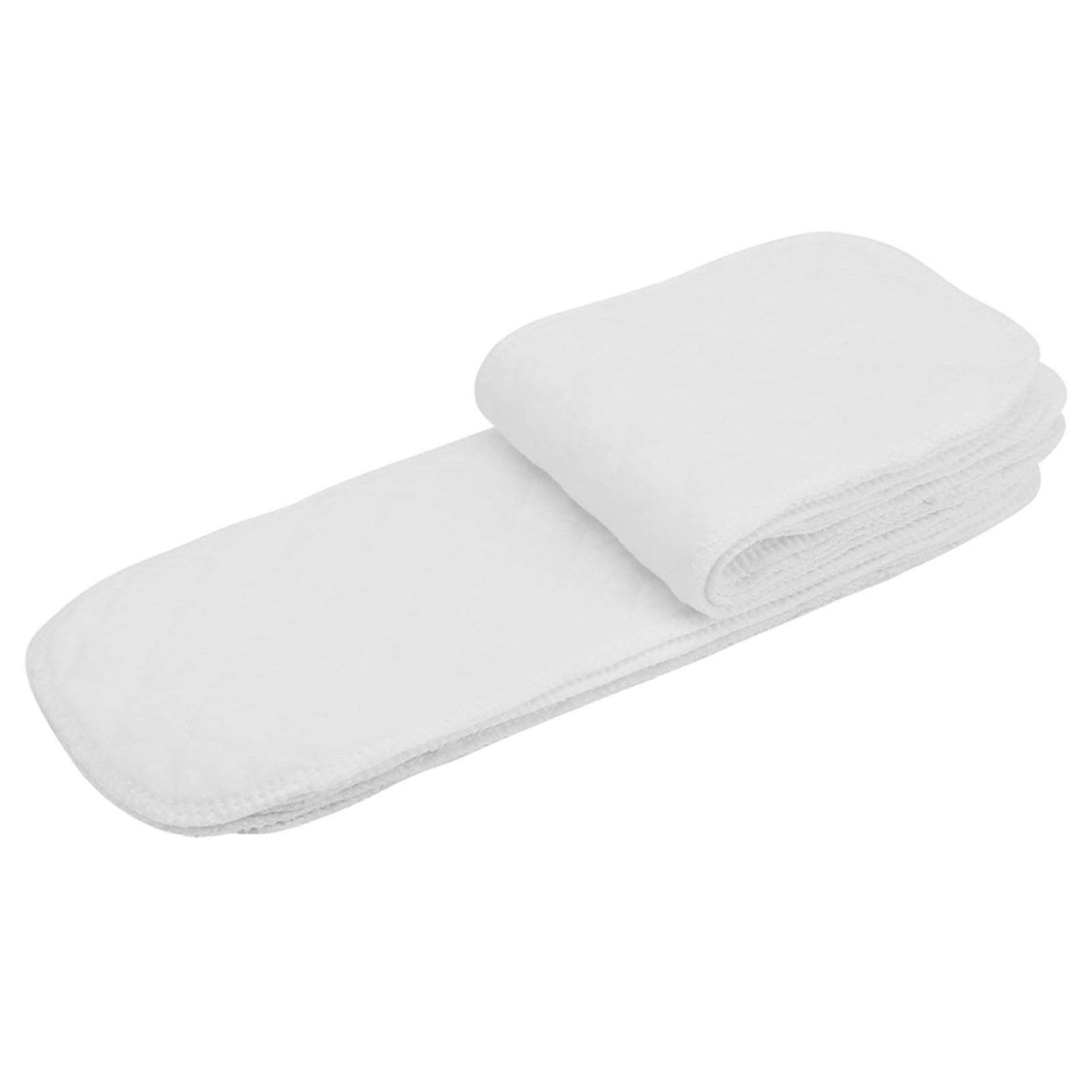 Cloth Diaper Nappy Liner Insert Soft Breathable Organic Cotton Baby Modern Cloth Diaper for Infants Toddlers 10pcs 32x12cm (Sixth Floor (32 * 12cm))