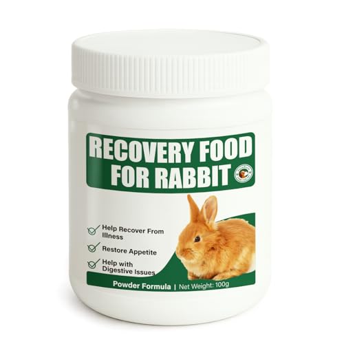 VetaSure Critical Care Rabbit Kit, Emergency Recovery Food for Rabbits and Small Herbivores, High-Fiber Timothy Hay Base, Gentle Digestive Support