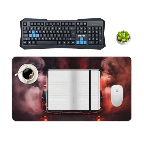 Tapis de souris de jeu grand format imperméable antidérapant - 3