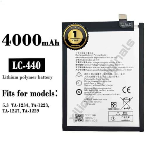 Image of Battery LC440 for Nokia 5.3 TA-1234 TA-1223 TA-1227 TA-1229 Battrey with 1 Year Warranty*** (Y196)