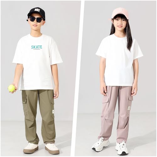 Pantalones cargo de niños cómodos para evitar sudor e irritaciones 4