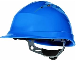 Venitex Delta Plus Quartz Iv Ventilated Safety Hard Hat Helmet - Blue