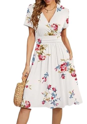 fashion best white floral dress