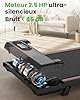 Tapis de Course et Marche 3 en 1 avec Pente 7% – Tapis Roulant Silencieux, 8 km/h, 2,5 CV, Amorti Confortable, Charge 130 kg, Écran LCD – Maison & Bureau