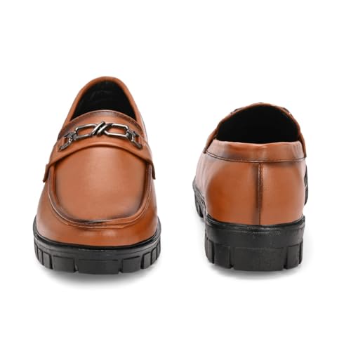 Image of KASTAVA KS 105 Ultra Comfort Breathable Cushioned Insole Slip-On | Lightweight Everyday Casual Loafers for Men