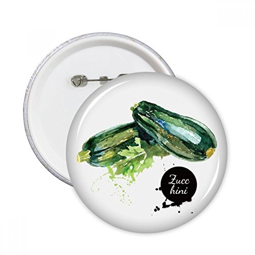 Badge courgettes broches rondes XXL pour masquer un vêtement abîmé