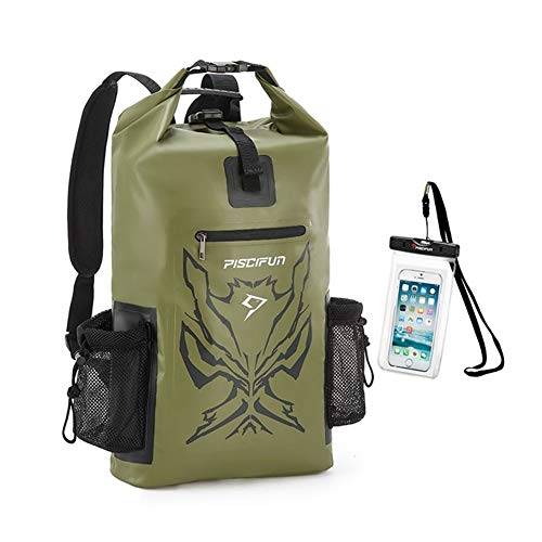 Bolso Impermeable del Caso seco 20L 40L 50L Mochila Flotante en con el teléfono for