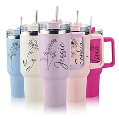 02-Birth Flower Tumbler