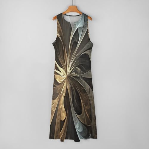 Robes d'été col en V amples et confortables adaptées aux morphologies grande taille - 4