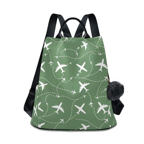 Sac à dos pour femme multi-poches avec ouverture zippée au dos fonctionnel