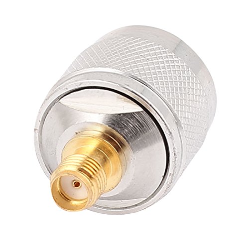 uxcell Conector Adaptador Cable N Macho a SMA Hembra miniatura 1