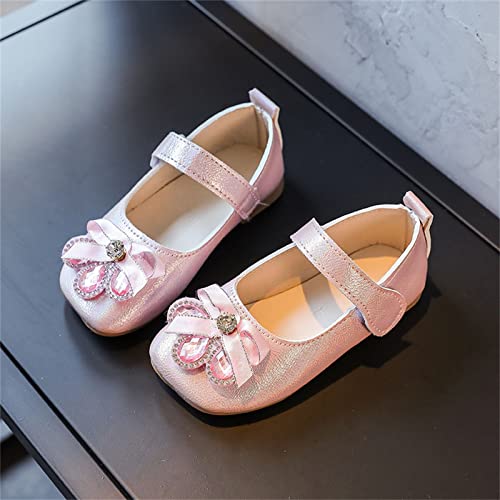 EnJoCho Children Running Shoes Summer And Autumn Fashion Girls Casual Shoes Solid Color Ribbon Bow Flat Lightweight Shoes2