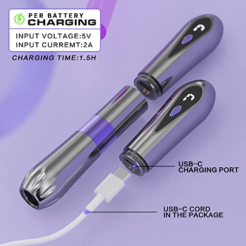 Charme Princesse Wireless Permanent Makeup Machine Rotary Tattoo Machine Digital Microshade Machine Tattoo Pen With 2 Pcs Battery For Eyebrows Eyeliners Lips Cp-M2-E26-7 #TOP3