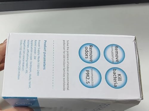 Air Ionizerr para hogar, purificador de aire con generador de iones negativos miniatura 3