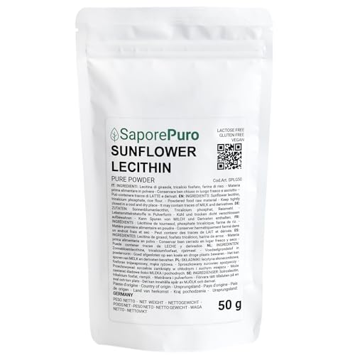 Lécithine De Tournesol Pure 5 Kg - E322, Non OGM, Idéale Pour Boulangerie Et Cuisine