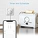 Enchufe Wifi, Etersky Enchufe Inteligente Control Remoto por Voz/Smart Life, Smart Plug...
