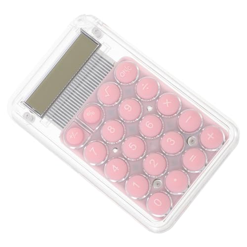 Mini Calcolatrice Portatile Piccola Display Digitale Tascabile Cartoon per Studenti e Facile Usare e Trasportare