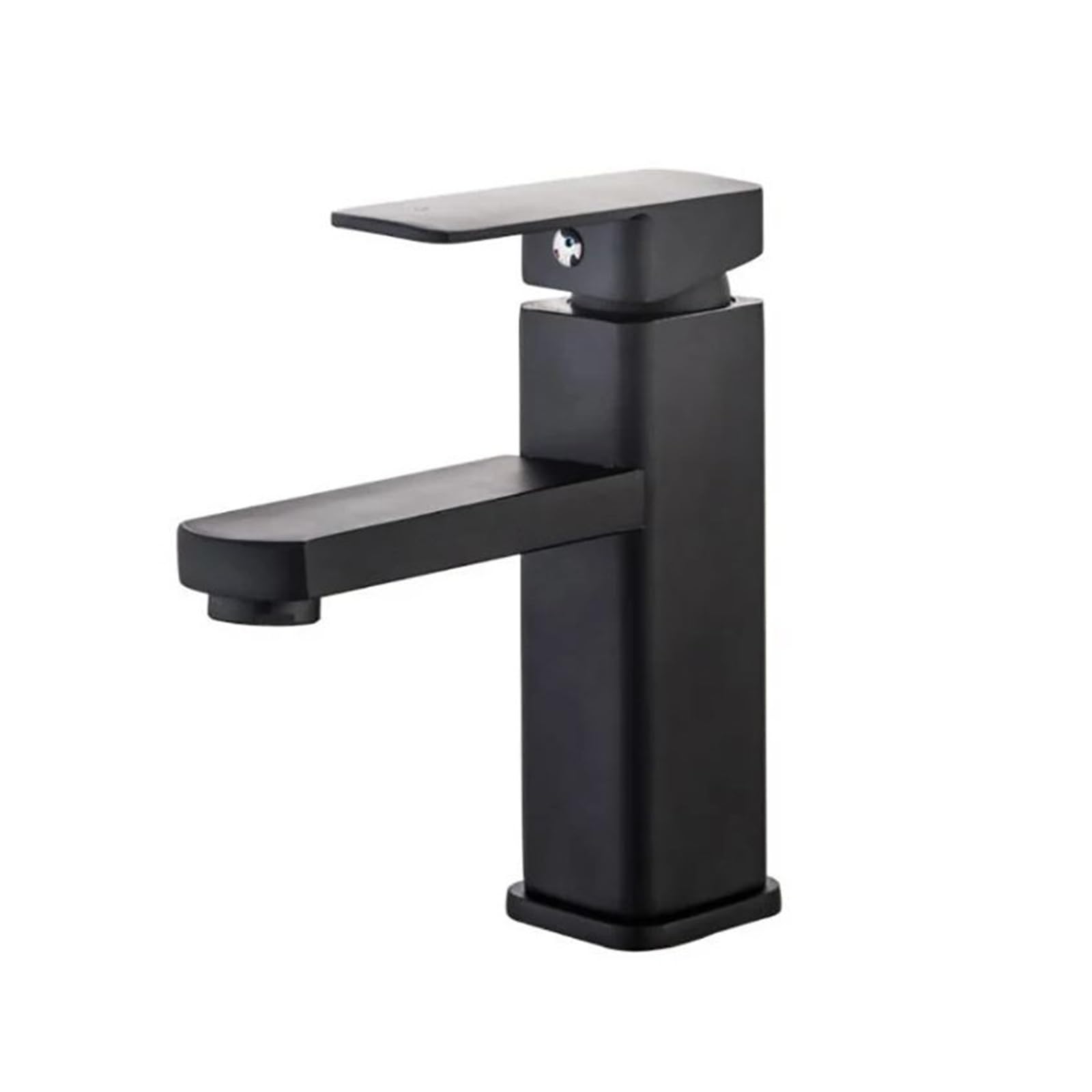 Robinet de lavabo de salle de bains carré idéal pour moderniser l'évier de votre suite parentale