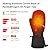 SNOW DEER Heated Mittens for Men and Women, 7.4V Rechargeable Electric Gloves with Touchscreen, Thermal Hand Warmers for Skiing, Hiking & Winter Outdoor Sports(XL)