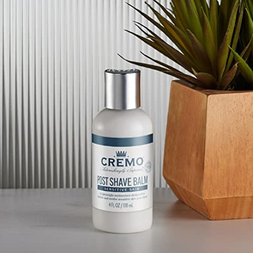 Cremo Sensitive Post Shave Balm, Soothes, And Protects Skin From Shaving Irritation, Dryness And Razor Burn, 4 Fluid Ounces #TOP3