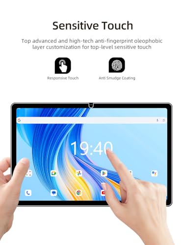Protector de pantalla vidrio templado WUNIAK para tablet 14" miniatura 4