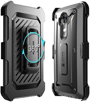 LG G4 Case, Slim Protection i-Blason Armorbox Dual Layer Hybrid Full-Body Protective Case with Front Cover and Built-in Screen Protector/Impact Resistant Bumpers Cover for LG G4 2015 Release Black
