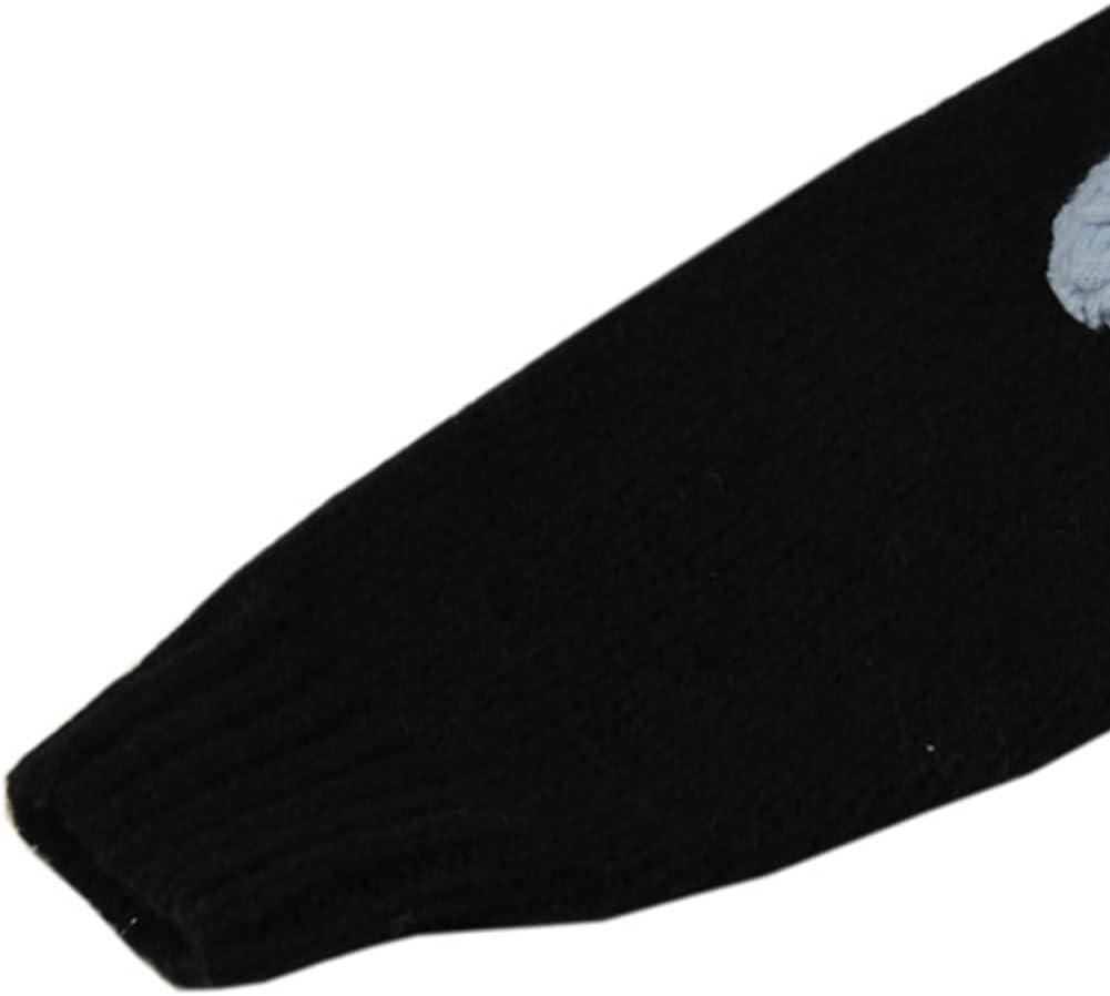 HOULENGS Women's Strawberry Print Button Down Long Sleeve V Neck Crop Cardigan Sweater - Image 5