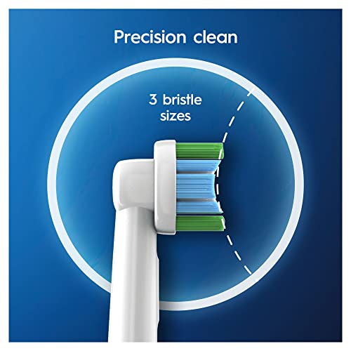 Oral-B Pro Battery Toothbrush, Precision Clean Toothbrush Head, Plaque Remover for Teeth, 2 Batteries Included, Black - Image 5