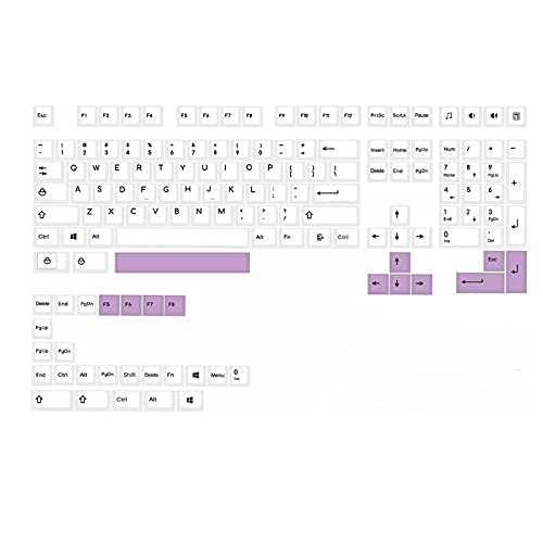 Keycaps PBT pour switch Cherry MX, lot de 143 touches profil Cherry multicolore premium