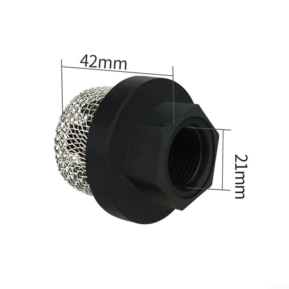 Filtro de succión de entrada 21 mm para máquina de pulverización sin aire