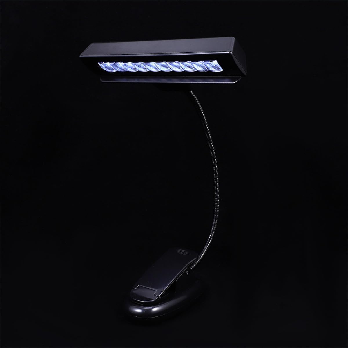 LED Clip Reading Lamp for Music Stand, USB Rechargeable