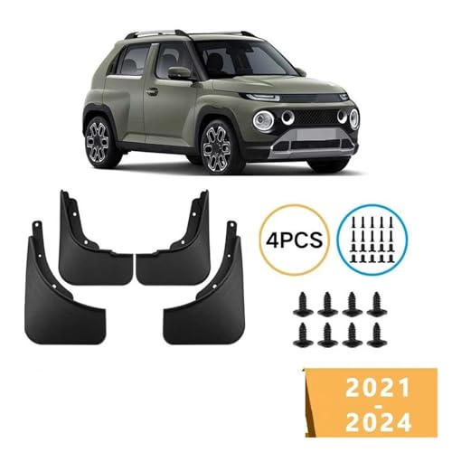 Salpicaderas para Hyundai Casper 2022-2023: diseño duradero a prueba de barro 3