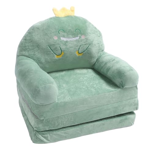 Silla para Niños Pequeños para Leer, Suave, Transpirable, Plegable, Soporte Estable, sofá para Niños (Plegado en tercios)