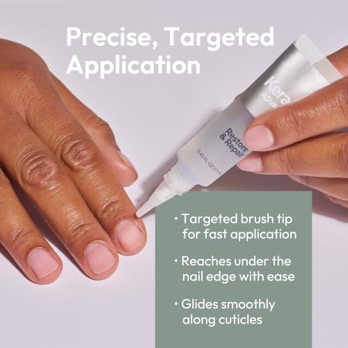 Image of Kerasal Restore & Repair Nail Care Brush, Healthier Looking Nails, 0.43 oz