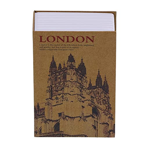 Alvinlite Cofre de livro secreto - mini caixa cofre simulação caixa de armazenamento de dinheiro em