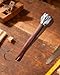 Decorative Fist Hammer - Stainless Steel Head & Wooden Handle, Collectible Art for Home/Office Decor, Functional Tool for Light Tasks & Emergency Use (silver)