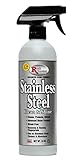 Rock Doctor Stainless Steel Cleaner & Protectant – High Performance Chrome & Aluminum Cleaner, Protects & Shines – Smudge Resistant 24oz 1 Pack Spray Bottle