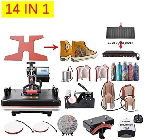 Máquina de planchado térmico 14 en 1 combo miniatura 2