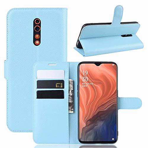 FanTings case for vivo iQOO Neo/vivo Z5 Flip Case,with Card Slots,Premium PU Leather Wallet Case,Anti-Scratch,Magnetic Closure,Kickstand Feature,for vivo iQOO Neo/vivo Z5 -Blue