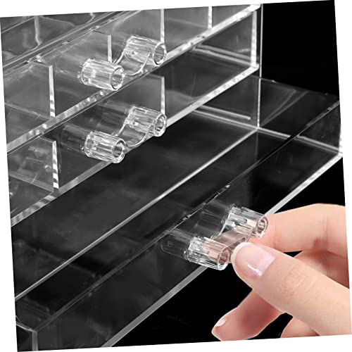 Boîte à Bijoux Transparente Mipcase à Tiroirs Multi-couches pour Organiser Vos Ongles